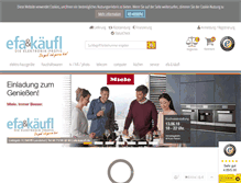 Tablet Screenshot of efa-kaeufl.de